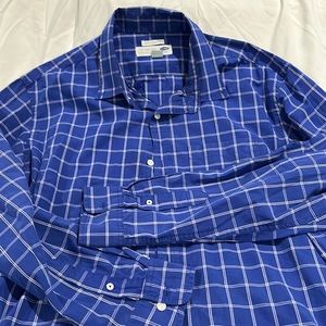 Old Navy Blue button up long sleeved shirt